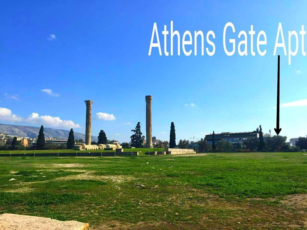 Athens Gate Apt Atenas Exterior foto